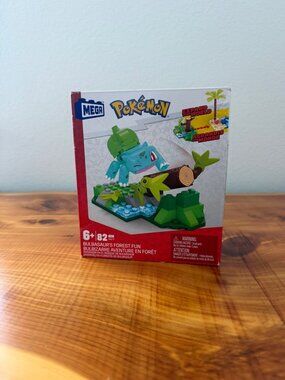 MEGA Pokemon Bulbasaur's Forest Fun (82 pcs) Building Toy Set, Age 9+ Years